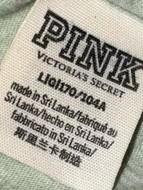 Victoria’s Secret pink green short sleeve shirt top - Image 4