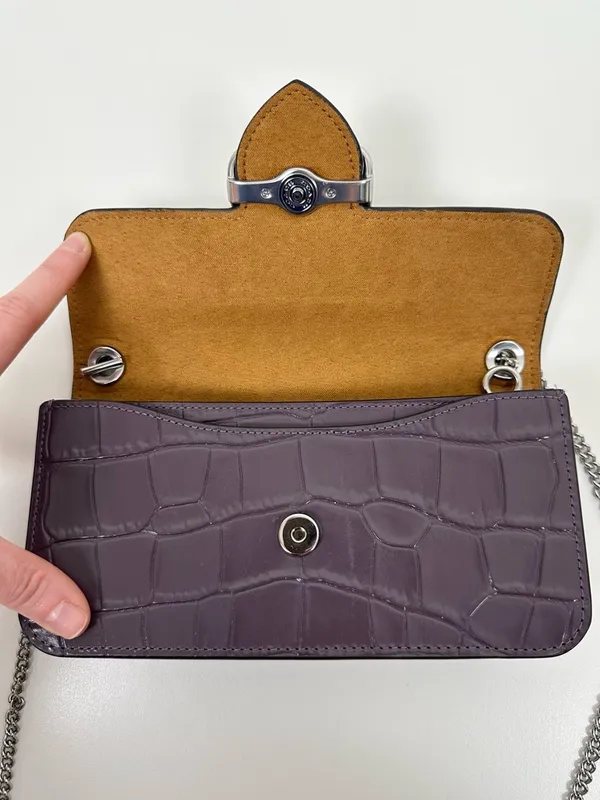 Coach Morgan Crossbody Purse Amethyst - Image 6