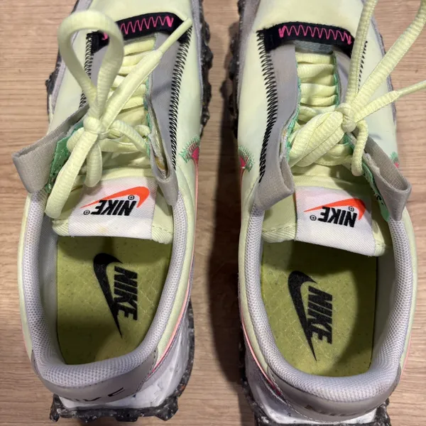 Nike Waffle Racer Crater Women's Racing Trail Running Shoes Barely‎ Volt 6.5 - Image 10
