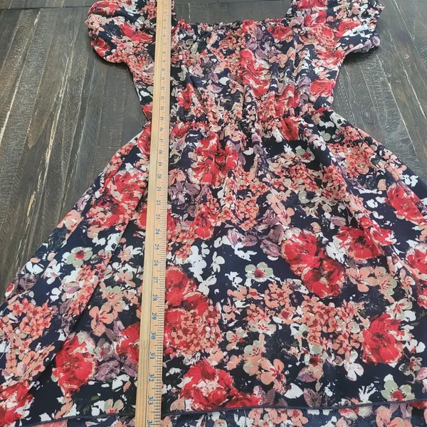 Source Unknown Love J Women’s Floral Sleeveless Dress – Multicolored Size Large - Image 5