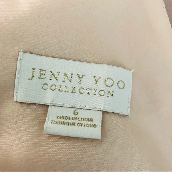 Jenny Yoo Mila nude off the shoulder gown - Image 9