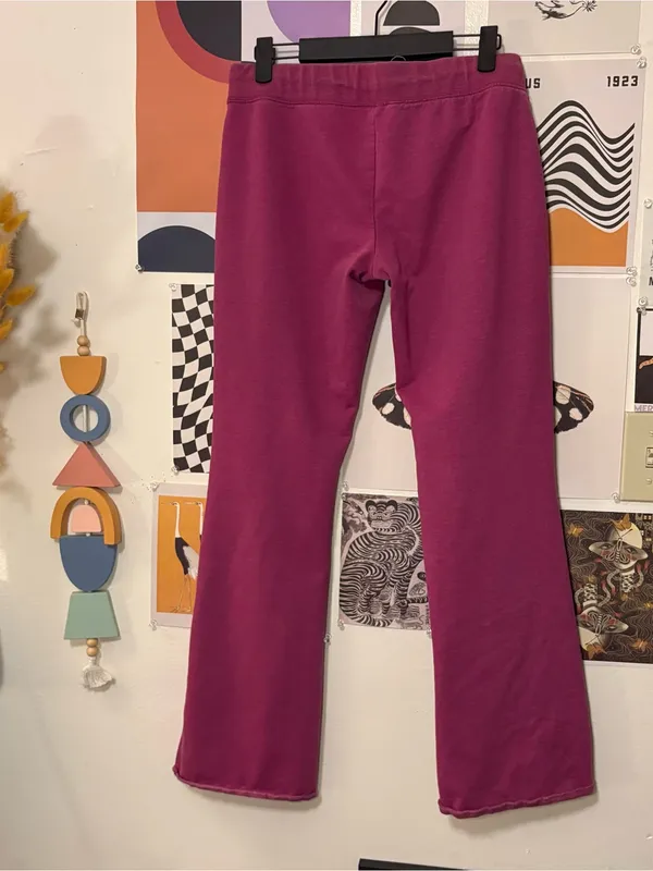 Aeropostale Pink AERO NYC Flare Sweatpants - Image 4