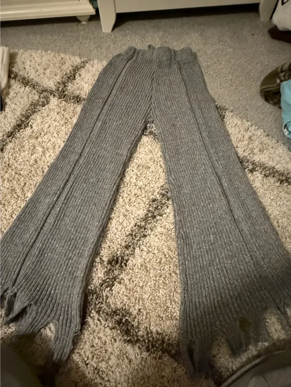 Shein flaire sweater pants - Image 2