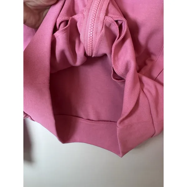 Colmar Hot Pink Zip Up Sweatshirt Women's Sz M NWT $240 Retail - Image 6