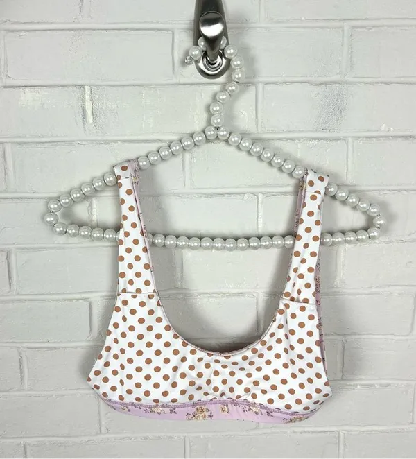 Dippin’ Daisy’s Golden Rose Floral Festival Bikini Top - Image 7