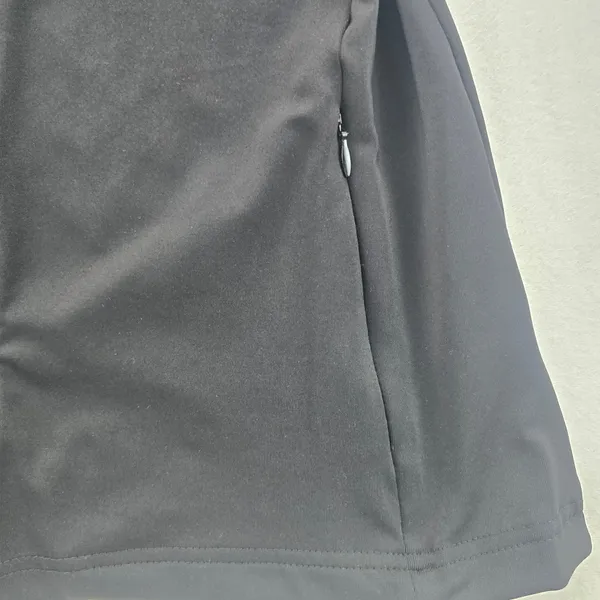 Bebe Sport -910 Black Rhinestone Logo Track Jacket Zip Up Women's Size‎ M - Image 8