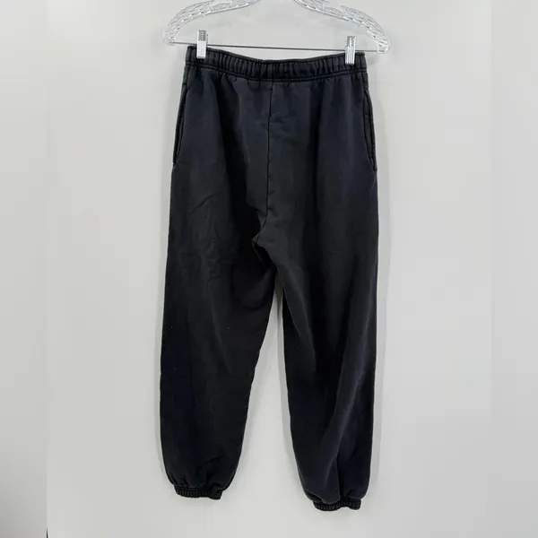 Aritzia‎ TNA Women's Black Sweatfleece Cozy Fleece Pants Size XS - Image 2