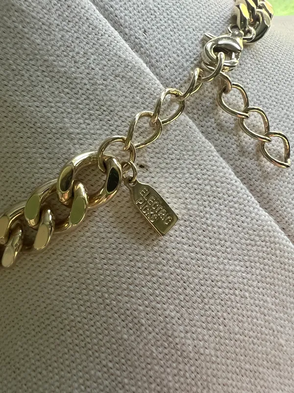 Electric Picks Gold Chain Choker - Image 2
