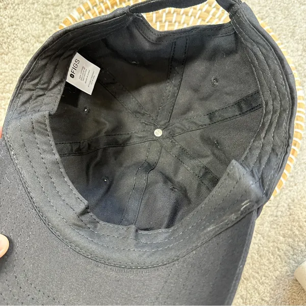 Figs Women’s Baseball Hat Cap Adjustable Strap Back in Black - Image 10
