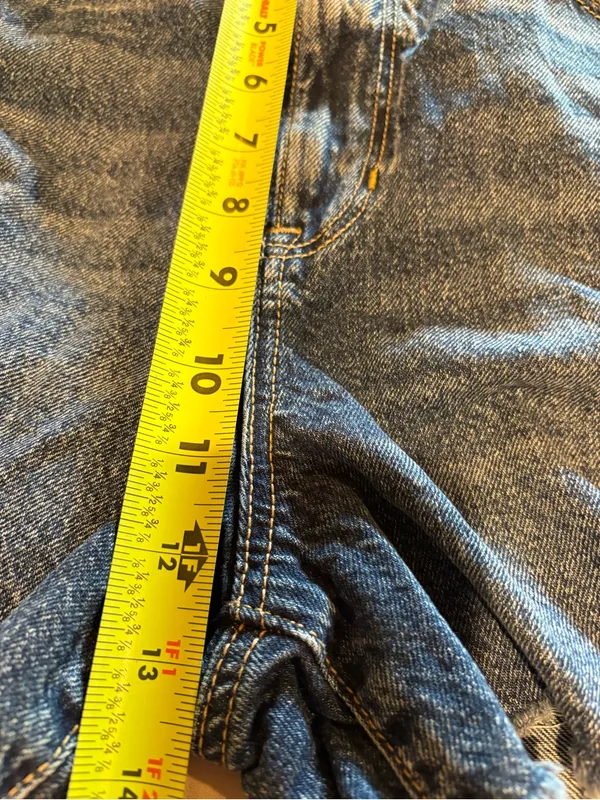 American Eagle Highest Rise '90s Boyfriend Shorts women’s 12 - Image 9
