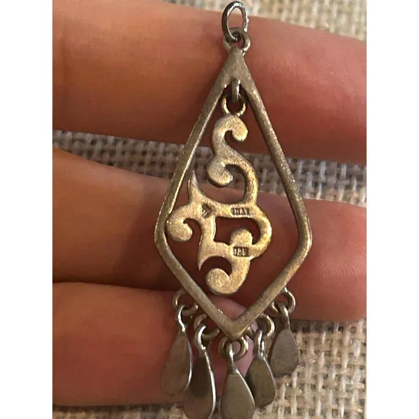 Z68 pendant 925 sterling silver 1 3/4 inch - Image 5