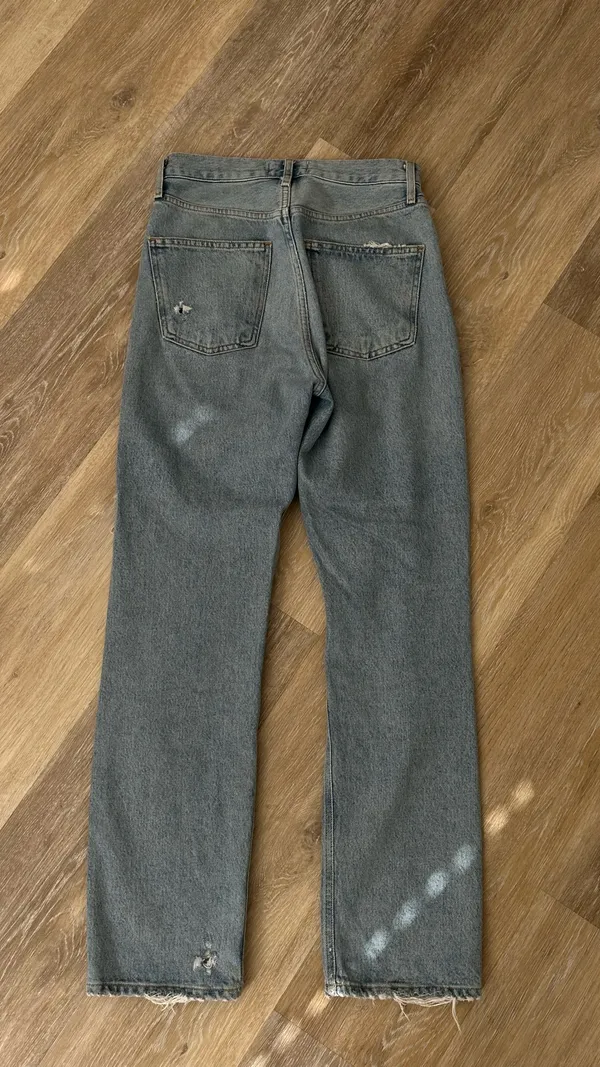 Agolde 90s Mid Rise Loose Fit Cropped - Image 3