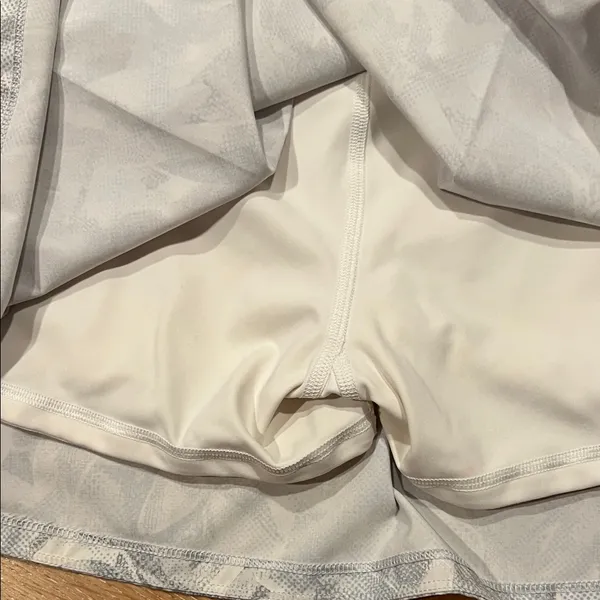 lululemon pace rival skirt‎ Multi-White Mini Skirt 8 - Image 6