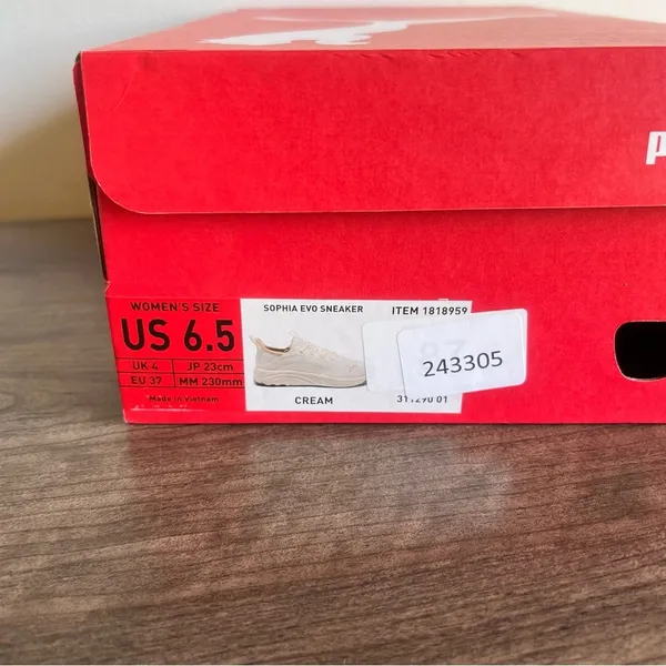 PUMA Sophia EVO Women's Sneaker Size 6.5 #738A - Image 2