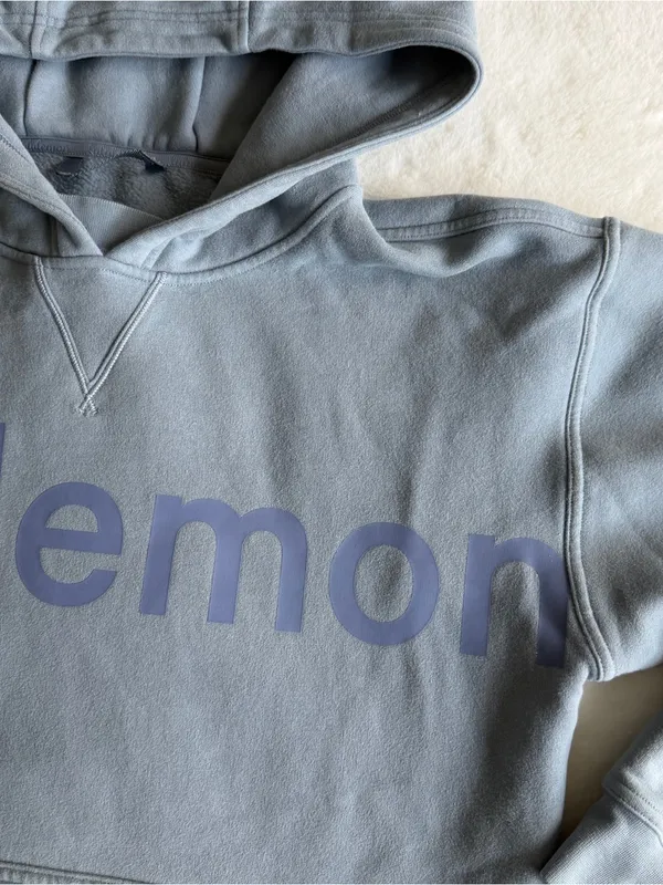 Lululemon All Yours Hoodie Blue Size 6 - Image 2
