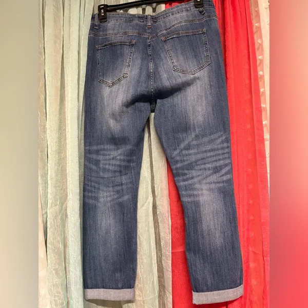 Distressed Blue Jeans Size 1X - Image 2