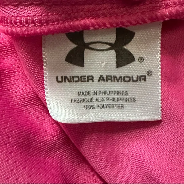 Under Armour Women’s HeatGear Tank Top Pink Small Polyester - Image 7