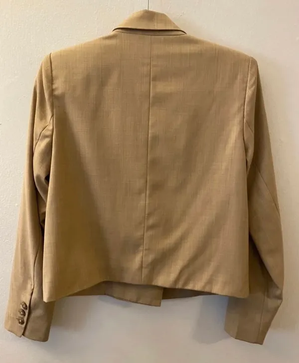 Express Woman’s Beige Blazer Suit Jacket XS - Image 7