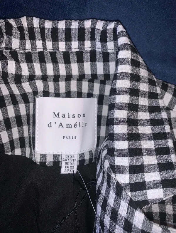 Checkered Blazer Xs - Image 3