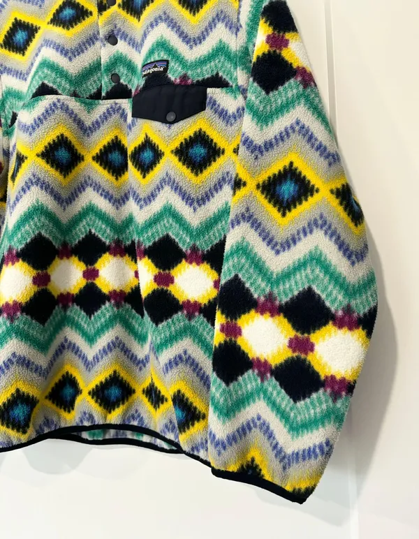 Patagonia Synchilla Snap T Pullover Sweatshirt in Timber Twist - Image 6