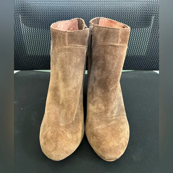 JEFFREY CAMPBELL Sz 8 HANGER 2 PLATFORM STACKED HEEL ANKLE BOOTS BOOTIES - Image 2