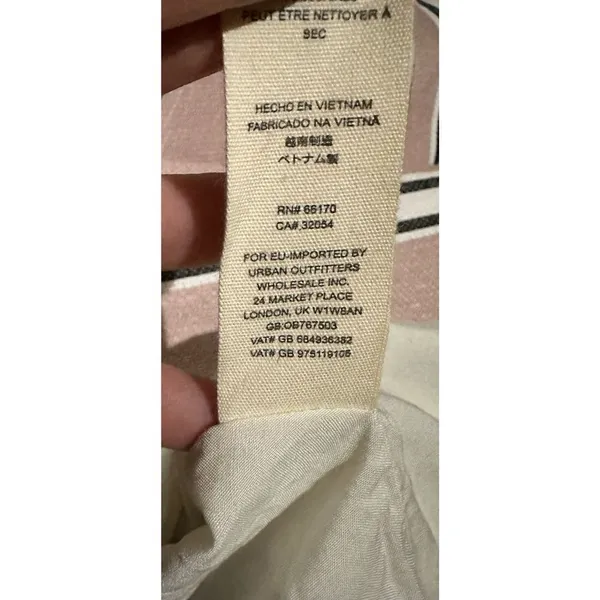 Free People Uptown Girl Blazer sz small‎ soft pink combo - Image 15