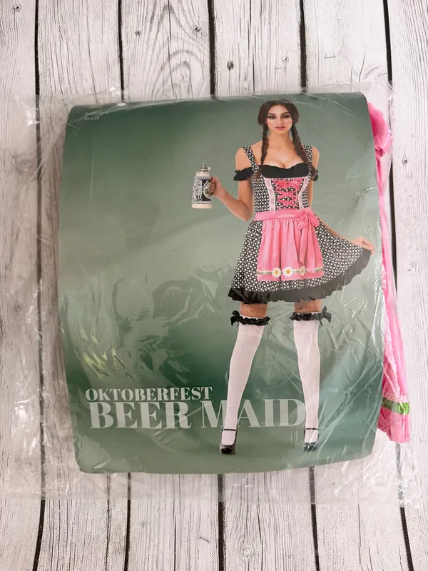 Hauntlook Oktoberfest Beer Maid Adult Halloween Costume Women’s Size Medium NEW - Image 2