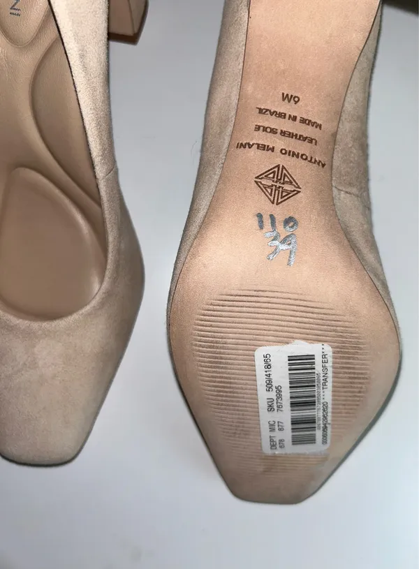 Antonio Melani suede pumps - Image 3