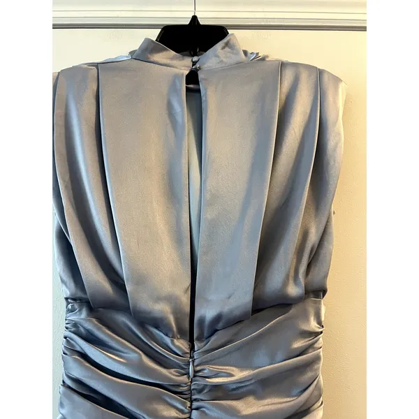 Aritzia Babaton Ten Hasek mini dress light blue size 0 - Image 6