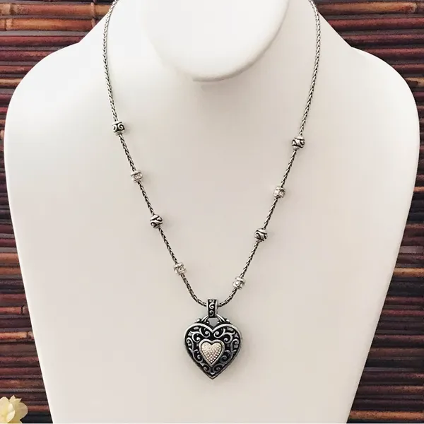 Brighton Heart Necklace Pendant is Reversible - Image 3