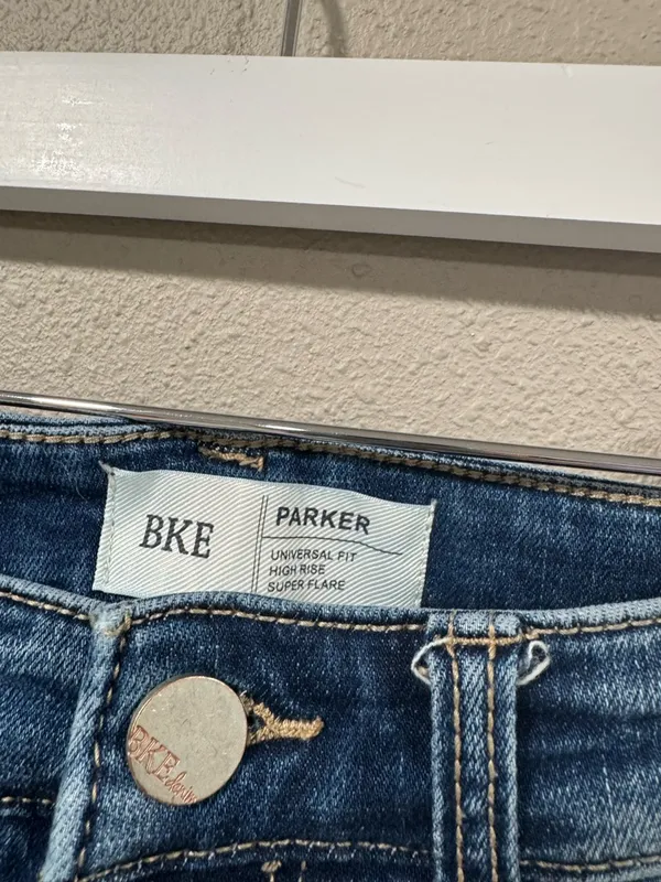 BKE Parker Super Flare High Rise Jean 27x 31 1/2 - Image 10
