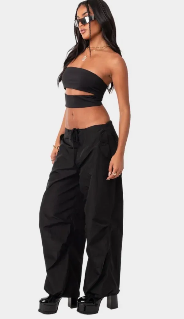 EDIKTED Darcey Cut-Out Womens Tube Top - Image 2