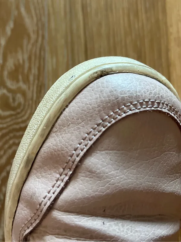 Nike Low-Top Sneakers - Dusty Pink and Cream used - Image 8