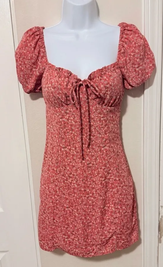 BP Ditsy Floral Mini Dress - Image 5