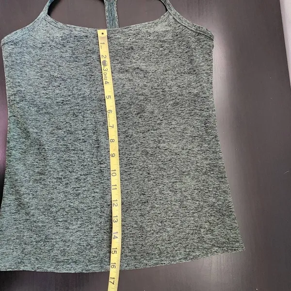 Interval Green Activewear Tank Top Size Large Green Athletic Top - Image 8