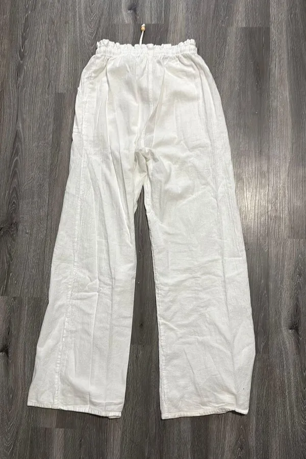White linen pants - Image 2