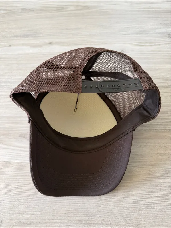 Hats By Madi Yehaw Cowgirl Brown Trucker Cap - Image 5