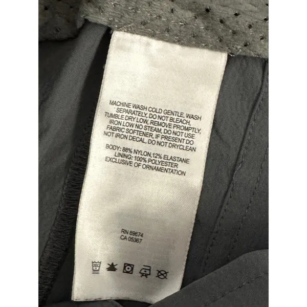 Mountain Hardwear Dynama Convertible Hiking Pants Shark Grey Women Sz 2 Gorpcore - Image 7