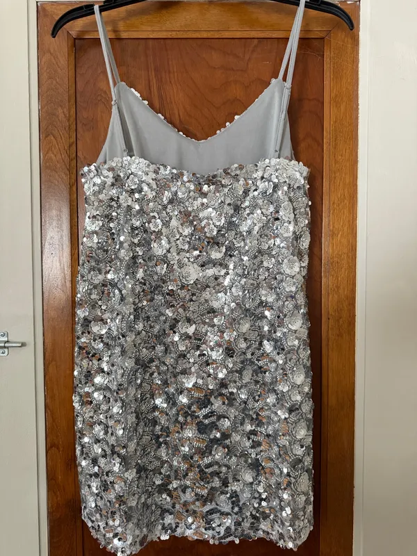 Petal & Pup Lexa Sequin Mini Dress - Image 4