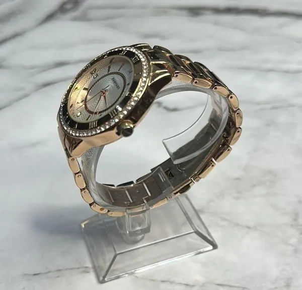 Rampage Womens Rose Gold Wristwatch - Image 3