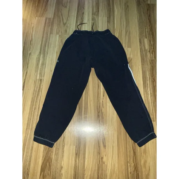 Nike Women's XS Sportswear Swoosh‎ Easy Fleece Jogger Pants Black - Image 6