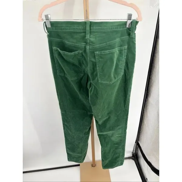J.Crew Factory Re-Imagined Green Corduroy Slim Fit Jeans Size 27 - Image 4