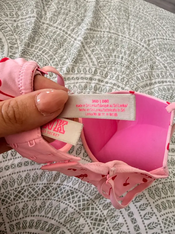 Vs pink bra - Image 3