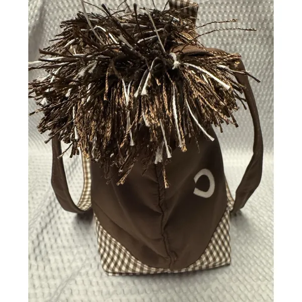 Abetta Accessories Western Fringe Tote Brown Gingham Cowboy Boot Floral‎ NWT Bag - Image 11