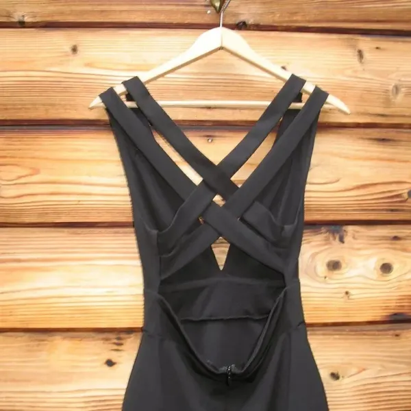NBD X Revolve Late Night Black Mini Dress - Image 7