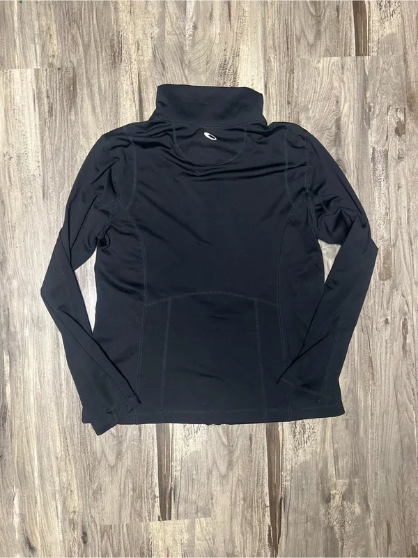 tek gear Black Full-Zip Jacket with Stand Collar - Image 3
