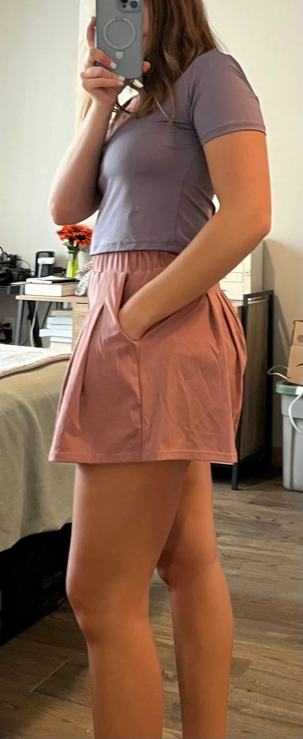 Halara Pink  Flowy Shorts - Image 2