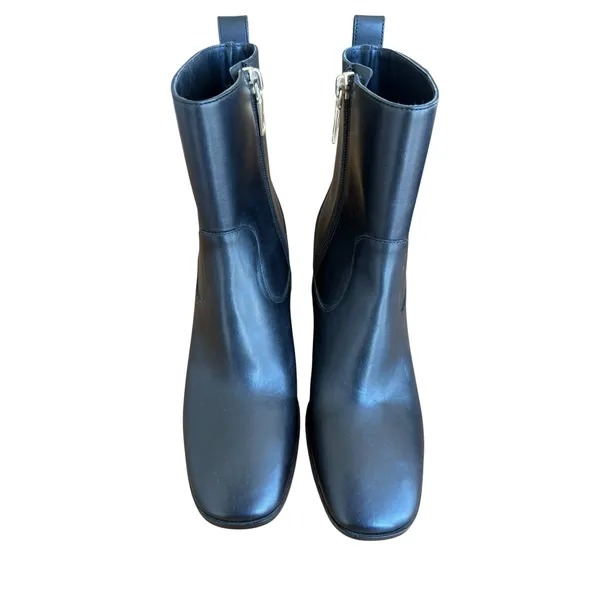 Coach Josephine Wedge Booties Women’s 8 Black Leather CW712 NWOT $278 - Image 3