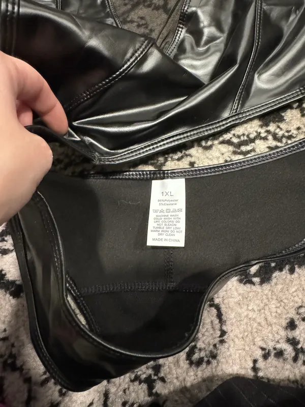 Sexy Lingerie Black Size XXL - Image 3