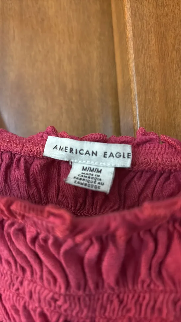 American Eagle Ruffle Top - Image 3